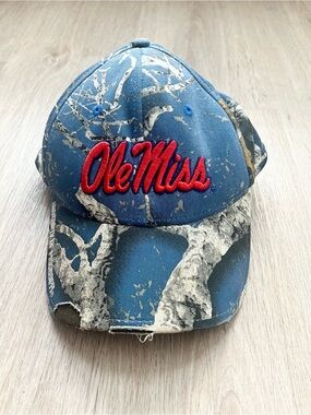 Ole Miss Rebels Realtree Camo Snapback Hat NCAA Sports Adjustable Cap